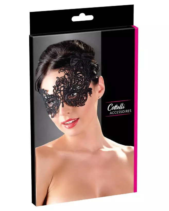 Masque brodé élégant Cottelli ACCESSOIRES pour soirées spéciales-1