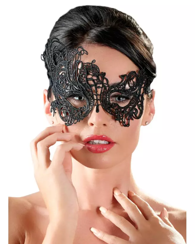 Masque brodé élégant Cottelli ACCESSOIRES pour soirées spéciales-2