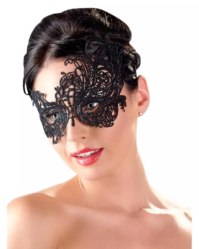 Masque brodé élégant Cottelli ACCESSOIRES pour soirées spéciales-3