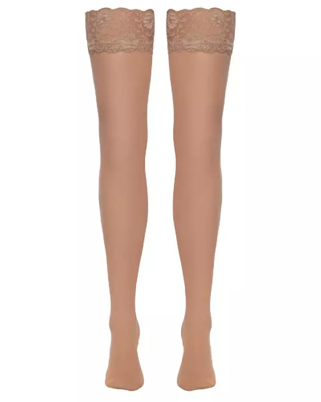 Collants Cottelli LEGWEAR nude en taille XL pour confort et style-5
