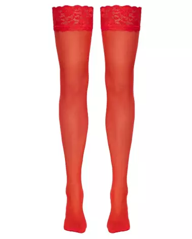 Collants rouges Cottelli LEGWEAR taille S élégants et confortables-7