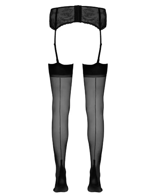 Collants à couture noire Cottelli LEGWEAR taille 4 élégants et sophistiqués-5