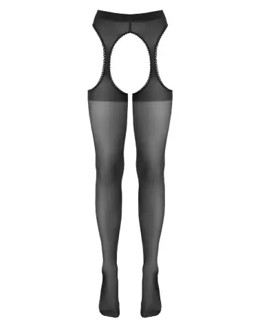 Suspender Stockings Black 5 Cottelli LEGWEAR collants élégants et confortables-6