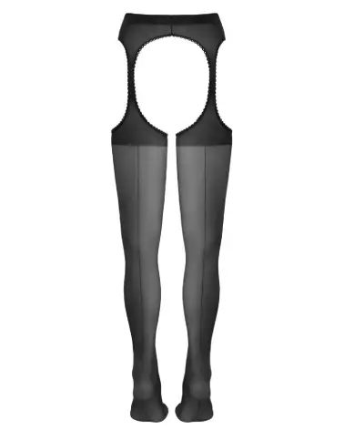 Suspender Stockings Black 5 Cottelli LEGWEAR collants élégants et confortables-7