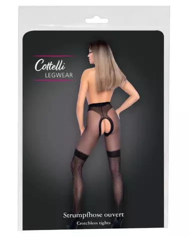 Pantyhose Overknee 3 Cottelli LEGWEAR collants élégants cuissardes-1