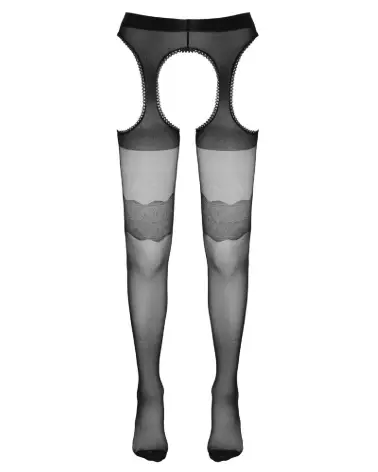 Collants avec jarretière taille L de Cottelli LEGWEAR-5