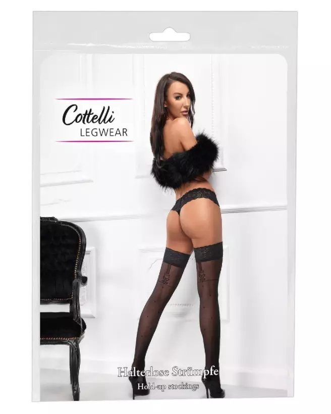 Image Hold-Ups Flirt 5 Cottelli LEGWEAR, collants élégants et confortables-1