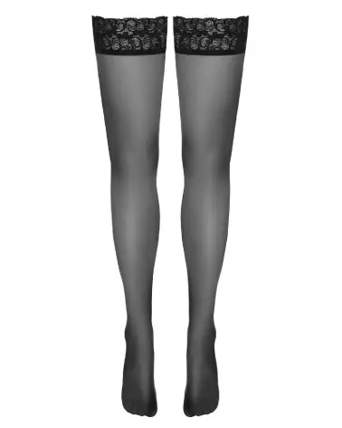 Image des collants Hold-Up Stock Black 4 de Cottelli LEGWEAR, élégants et confortables-7