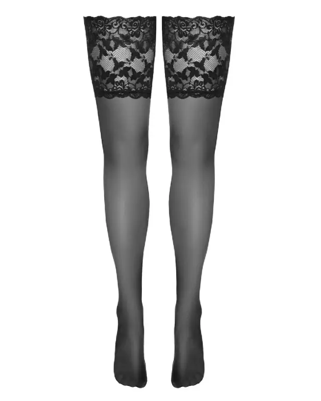 Image des collants HoldUps Black 2 de Cottelli LEGWEAR, élégance et confort-7