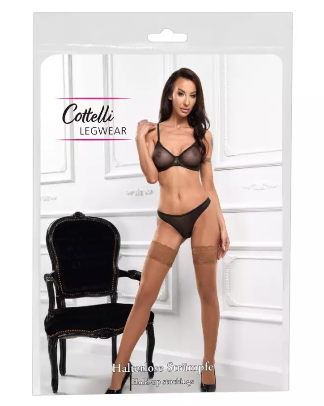 Photo de collants Hold-Ups Skin 4 Cottelli LEGWEAR, élégants et confortables-1