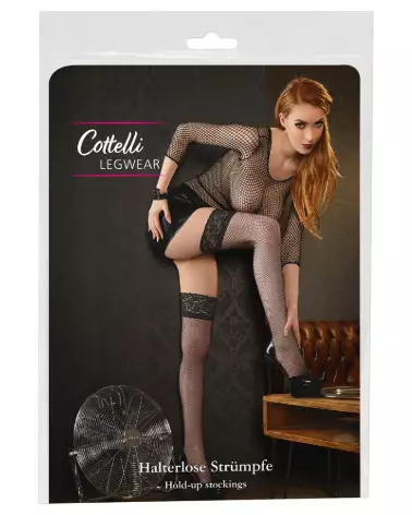 Hold-up Net Stockings 6 Cottelli LEGWEAR collants résille élégants-1