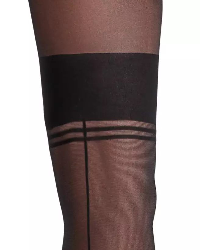 Image des Collants Ouverts Crotchless Tights 2 de Cottelli LEGWEAR-6