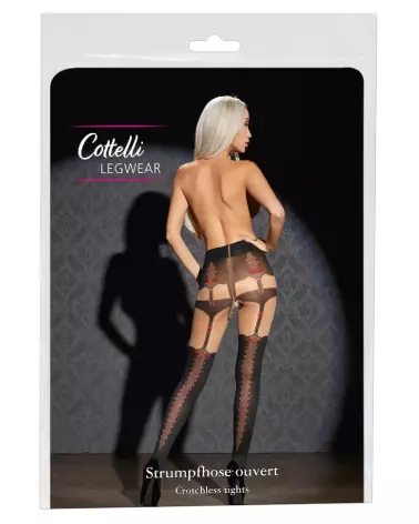 Collants à motif élégant Cottelli LEGWEAR pour style tendance-1