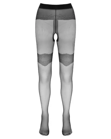 Crotchless Tights 3 de Cottelli LEGWEAR, collants ouverts élégants-5