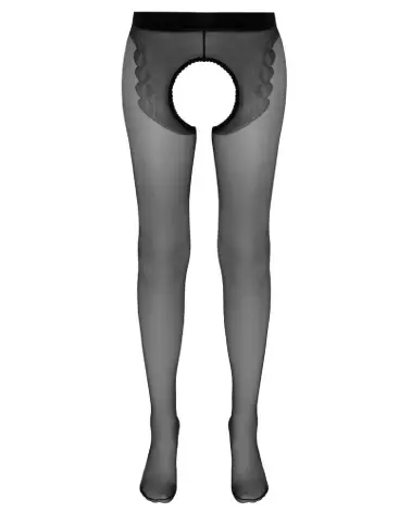 Photo de Crotchless Tights 4 par Cottelli LEGWEAR, collants ouverts élégants-7