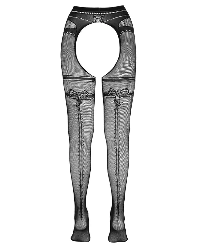 Collants Cottelli LEGWEAR ouverts taille S/M pour un look séduisant-6