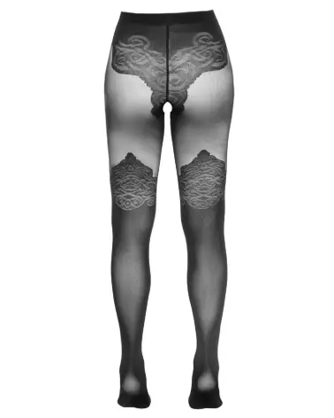 Collants Crotchless Tights 1 de Cottelli LEGWEAR, stylés et confortables-6