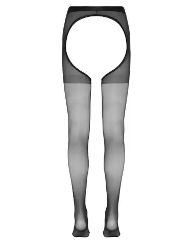 Collants Crotchless Cottelli LEGWEAR taille S/M, lingerie érotique élégante-7