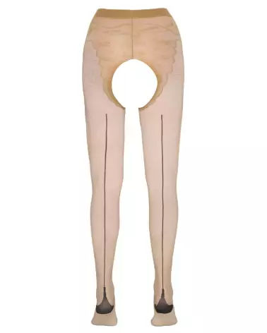 Image des collants Cottelli LEGWEAR couleur chair, confort et élégance-5