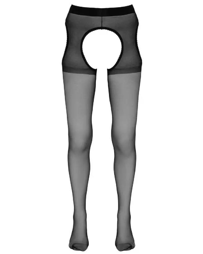 Collants Sex Tights noirs Cottelli LEGWEAR taille S/M élégants et confortables-5