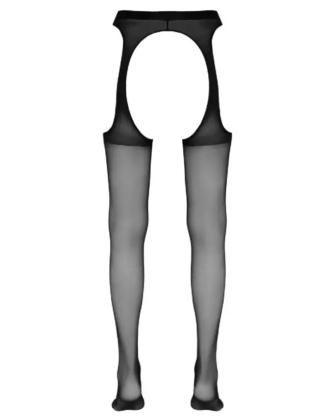 Collants Sex Tights Noir Cottelli LEGWEAR Taille L/XL élégants et séduisants-5