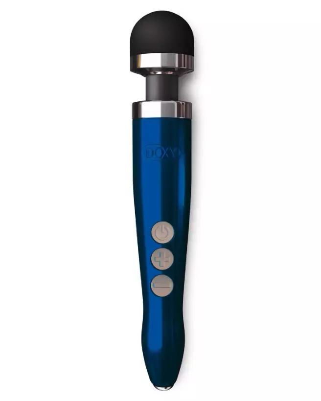 Image Doxy 3R Blue Flame, wand massant puissant et silencieux-2