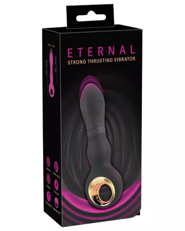 Plug Anal Eternal Strong Thrusting Vibra, Confort Ergonomique, Stimulation Profonde, Qualité Eternal-1