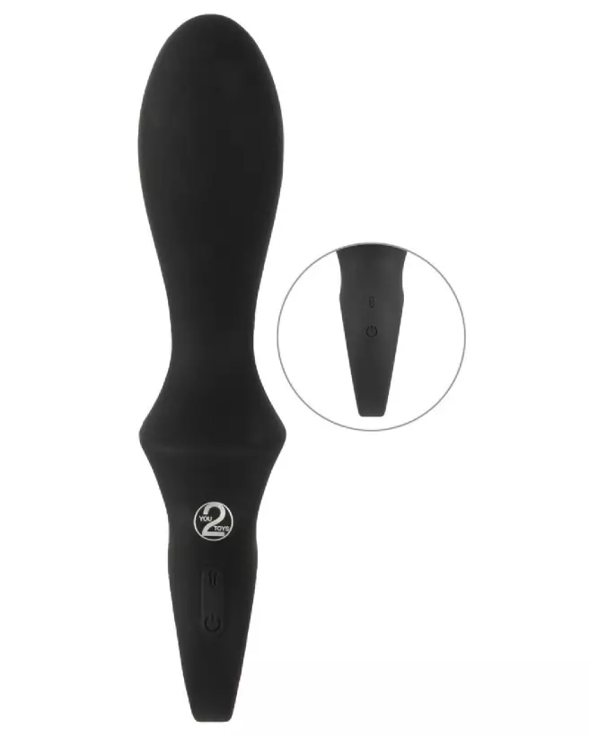Image du Eternal Inflatable G-Spot Vibr, plug anal vibrant et gonflable pour stimulation du point G-4