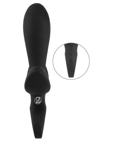 Inflatable Triple Vibrator Eternal pour stimulation anale intense avec triple moteur-3