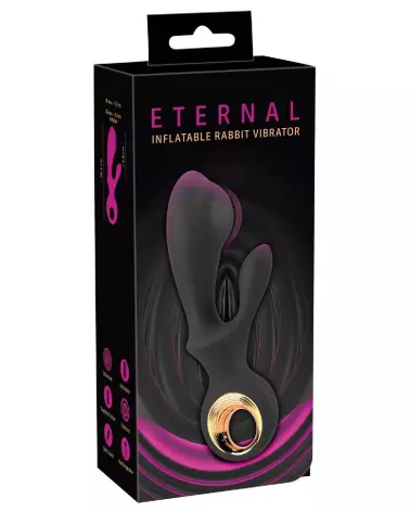 Image du Eternal Inflatable Rabbit Vibr, plug anal extensible avec vibrations-1