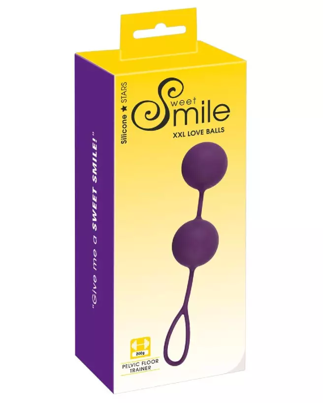 Image des Boules de Geisha Sweet Smile XXL pour renforcement pelvien-1
