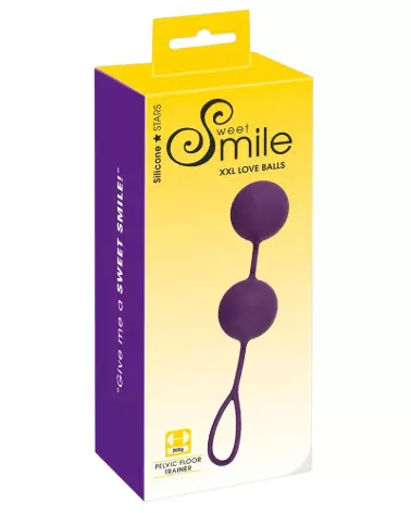 Image des Boules de Geisha Sweet Smile XXL pour renforcement pelvien-1