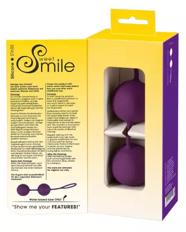 Image des Boules de Geisha Sweet Smile XXL pour renforcement pelvien-5