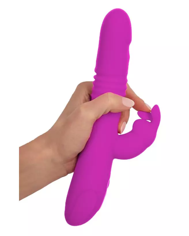Image du Sweet Smile Thrusting Pearl Rabbit, sextoy avec perles rotatives et vibrations puissantes-6