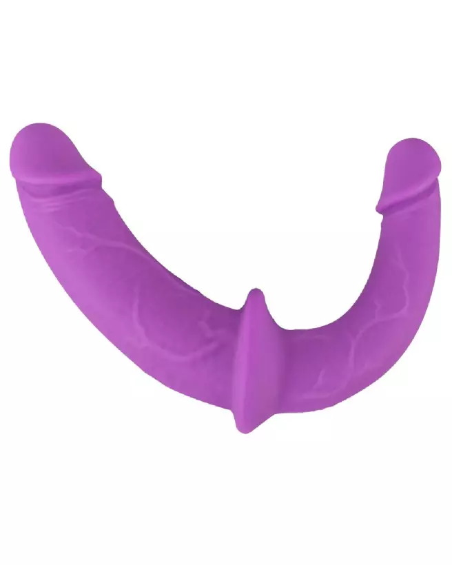 Image du Sweet Smile Super Soft Double, gode ceinture premium en silicone doux-6