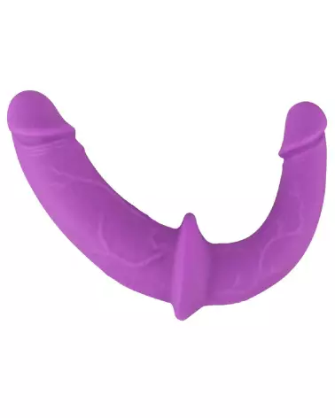 Image du Sweet Smile Super Soft Double, gode ceinture premium en silicone doux-6