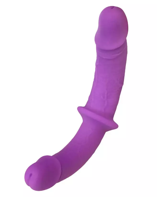 Image du Sweet Smile Super Soft Double, gode ceinture premium en silicone doux-7