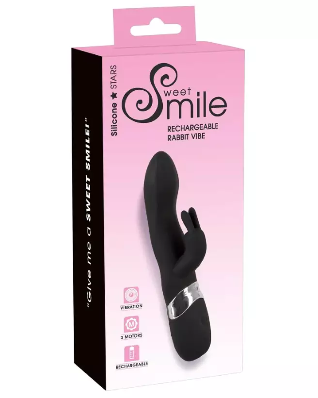 Image du Sweet Smile Rechargeable Rabbit, vibromasseur efficace et discret-1