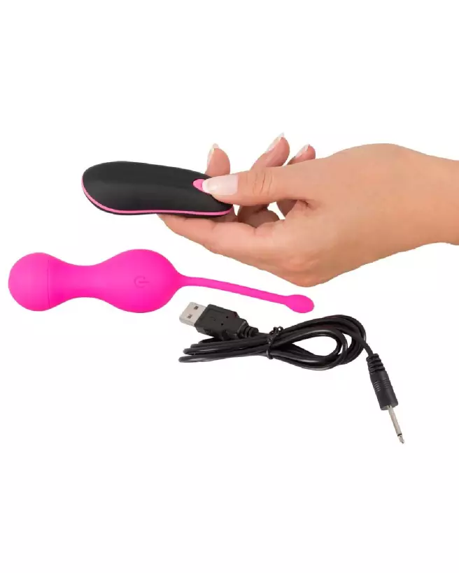 Image des Boules de Geisha Sweet Smile RC Love Balls pour stimulation intime-5