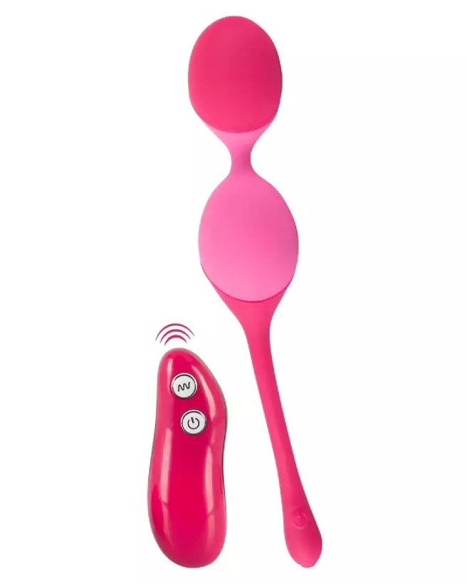 Boules de Geisha Sweet Smile avec télécommande pour stimulation et renforcement pelvien-2