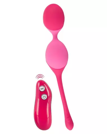 Boules de Geisha Sweet Smile avec télécommande pour stimulation et renforcement pelvien-2