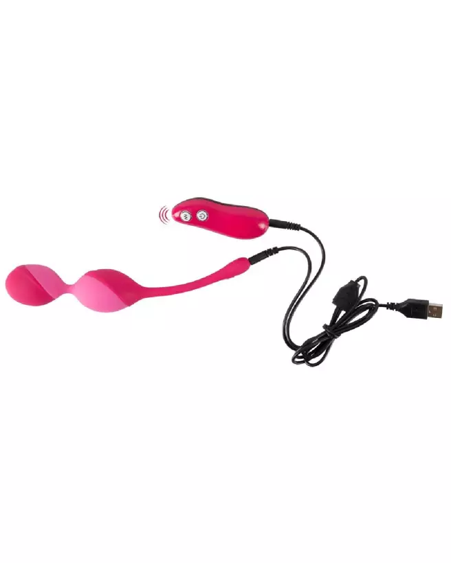Boules de Geisha Sweet Smile avec télécommande pour stimulation et renforcement pelvien-5