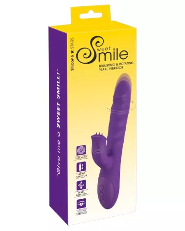 Image du Sweet Smile Thrusting & Rotating Rabbit, jouet intime ergonomique pour plaisir maximal-1