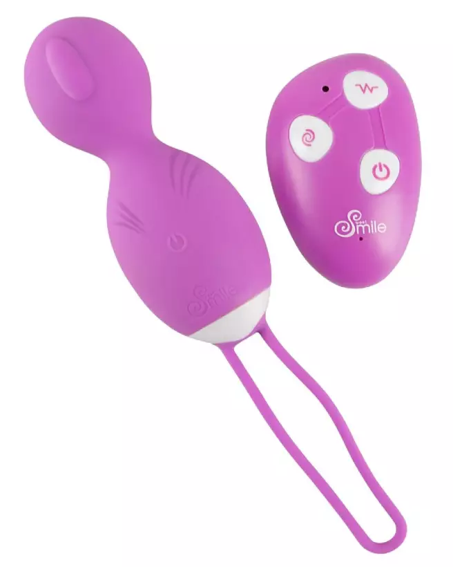Image des Boules de Geisha Sweet Smile Rotating Love Ball, jouet intime féminin pour plaisir et tonification-2