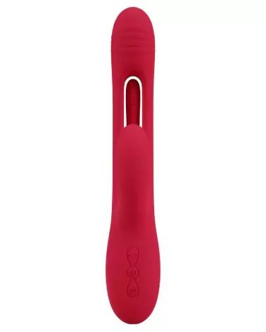 Image du vibromasseur Rabbit Sweet Smile Flicking, haute performance et design élégant-3