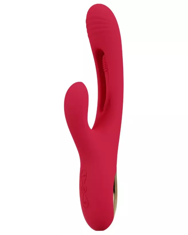 Image du vibromasseur Rabbit Sweet Smile Flicking, haute performance et design élégant-4