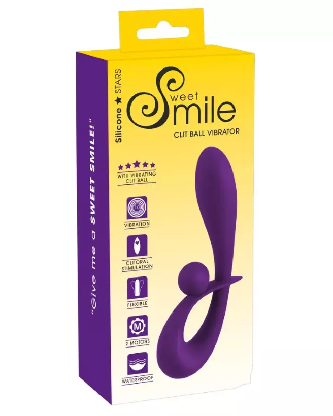 Image du Sweet Smile Clit Ball Vibrator pour stimulation clitoridienne optimale-1
