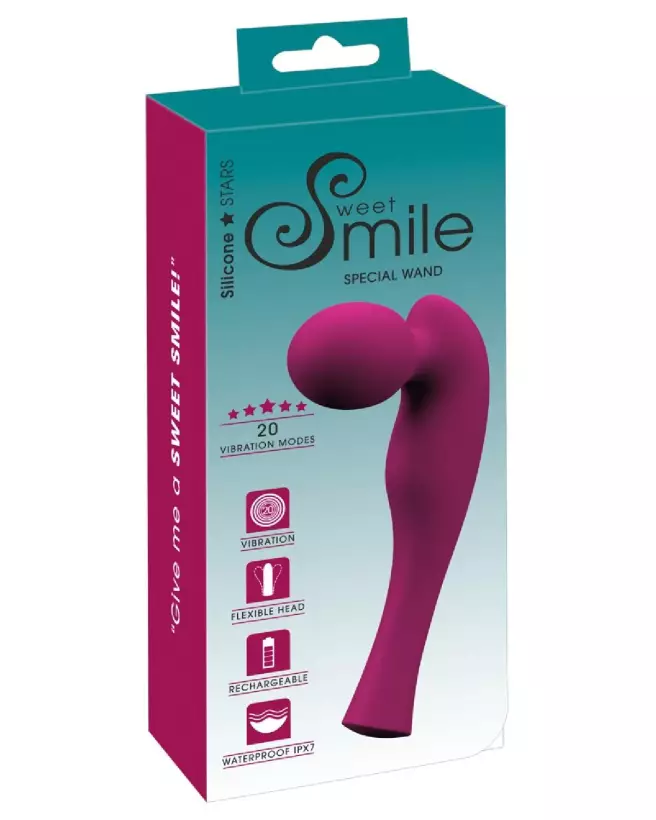 Image du Sweet Smile Special Wand Massa, puissant massager ergonomique pour relaxation-1