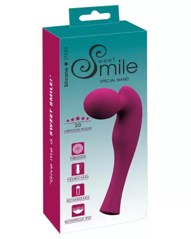 Image du Sweet Smile Special Wand Massa, puissant massager ergonomique pour relaxation-1