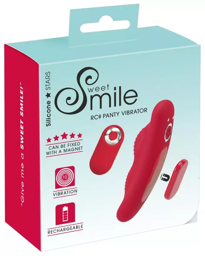 Culotte vibrante Sweet Smile Magnetic Panty Vib pour stimulation discrète-1
